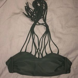 Strappy bathing suit top